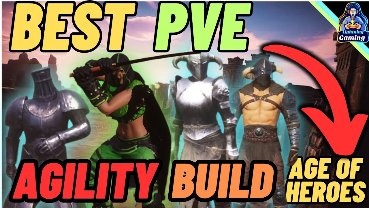 Conan exiles age of heroes The best AGILITY character build 2024