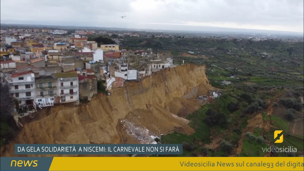 Da Gela solidarietà a Niscemi: il carnevale non si farà