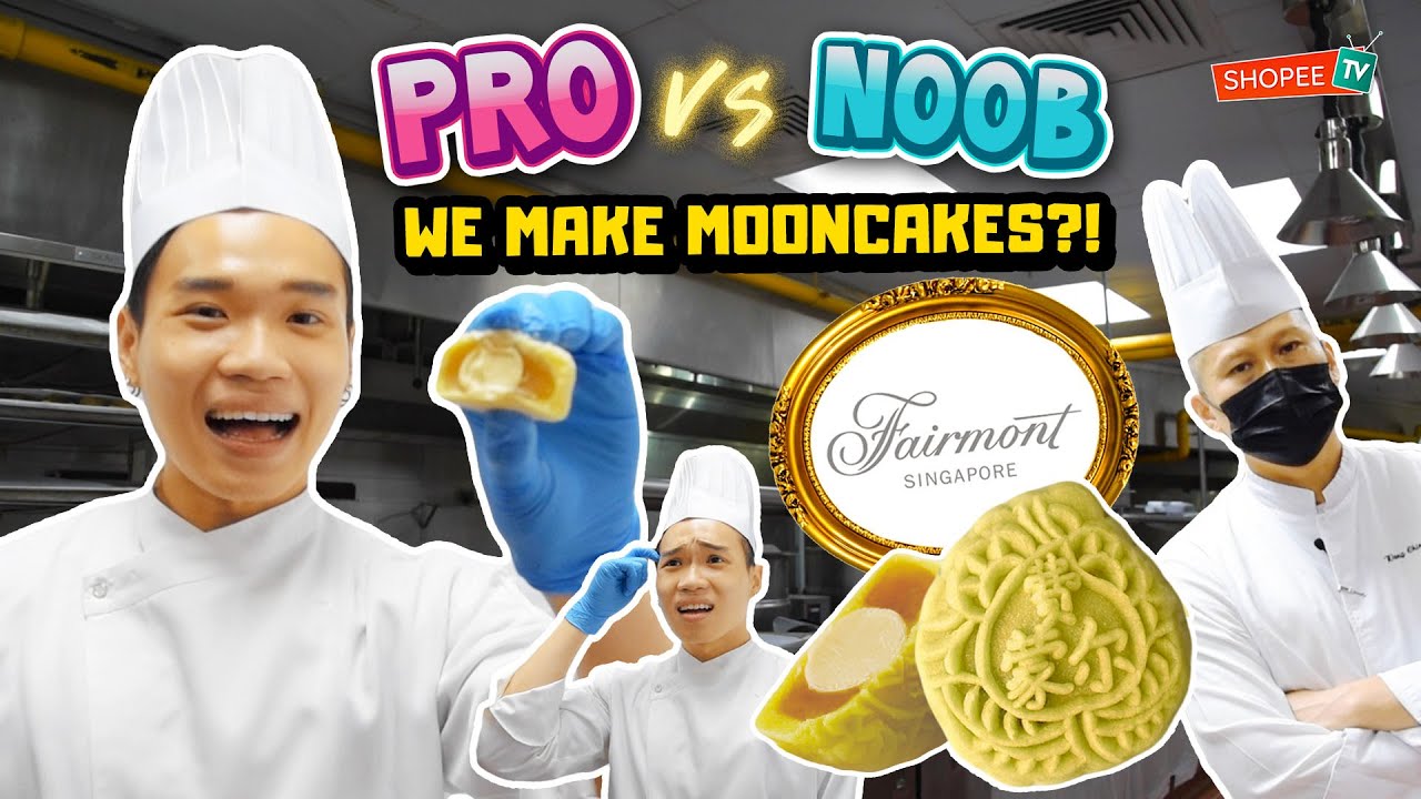 Pro vs Noob: We Make Snowskin Mooncakes?! | ShopeeTV