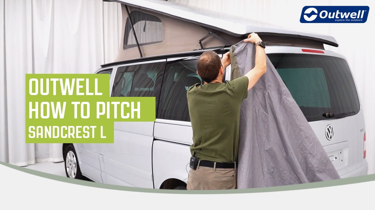 How to Pitch: Sandcrest L | Outwell 2023