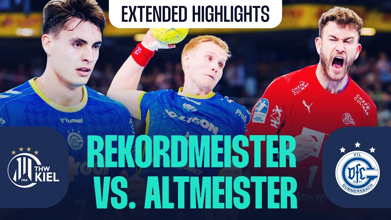 WAHNSINN im Duell der Meister | Extended Highlights @thwhandball 🆚@VfL Gummersbach