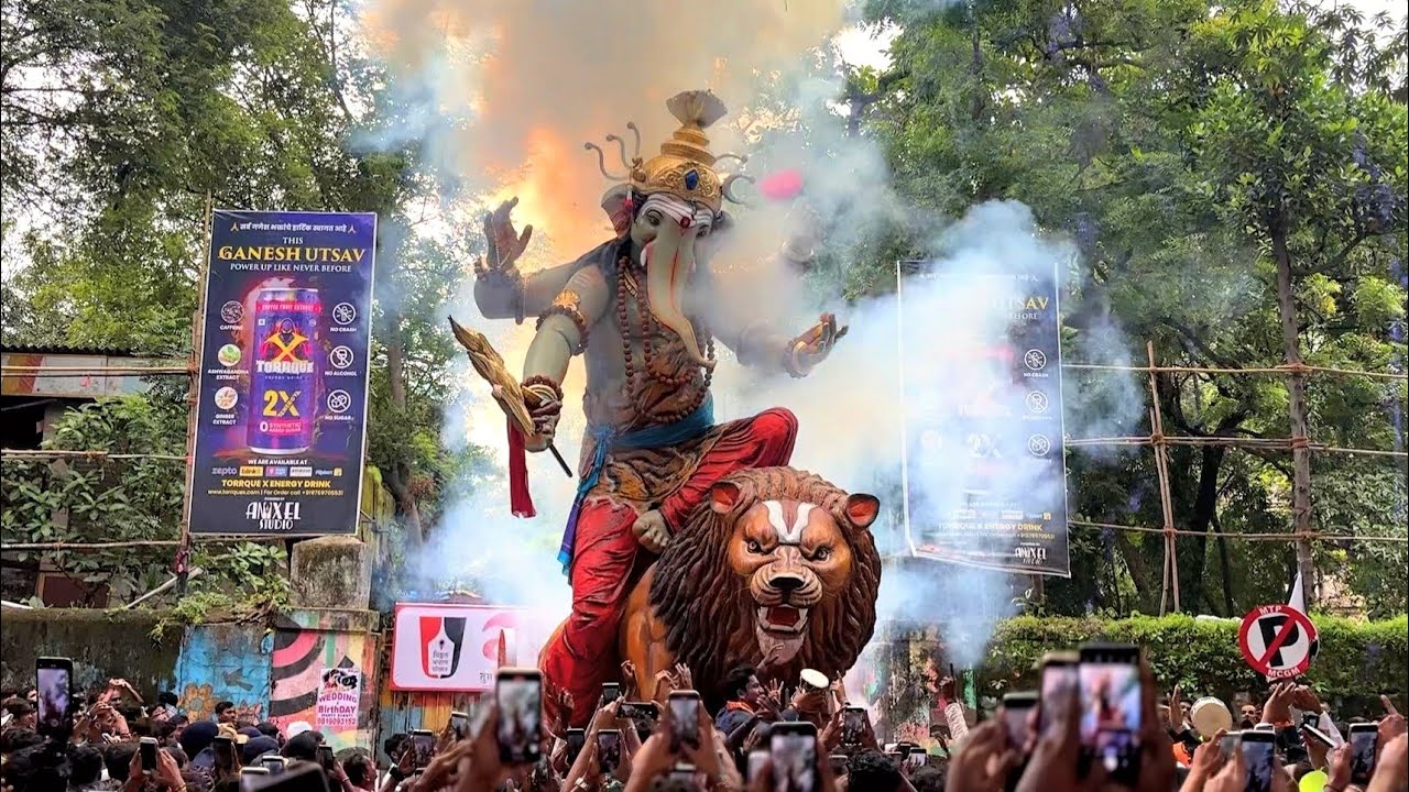 Parel Cha Samrat Aagman Sohala 2025 || Mumbai Ganpati Aagman Sohala 2025 || Maha Aagman