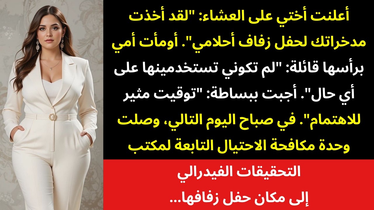 أختي فضّت حسابي البنكي لزفافها، لكنها لم تعرف أنني مفتشة في البنك الفيدرالي 😳💼💰