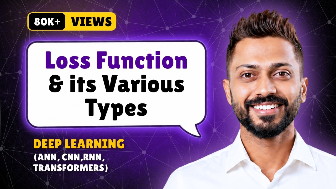 Loss Function In Neural Network & Various Types of Loss Functions