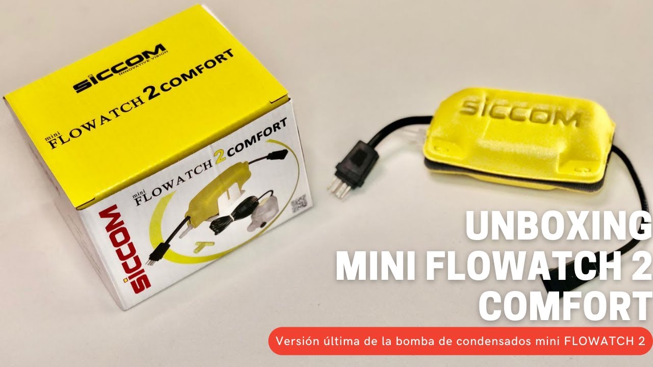 mini FLOWATCH 2 COMFORT - Unboxing (ES)