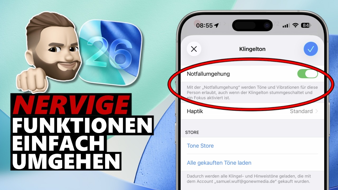 Nervige iPhone Funktionen einfach umgehen