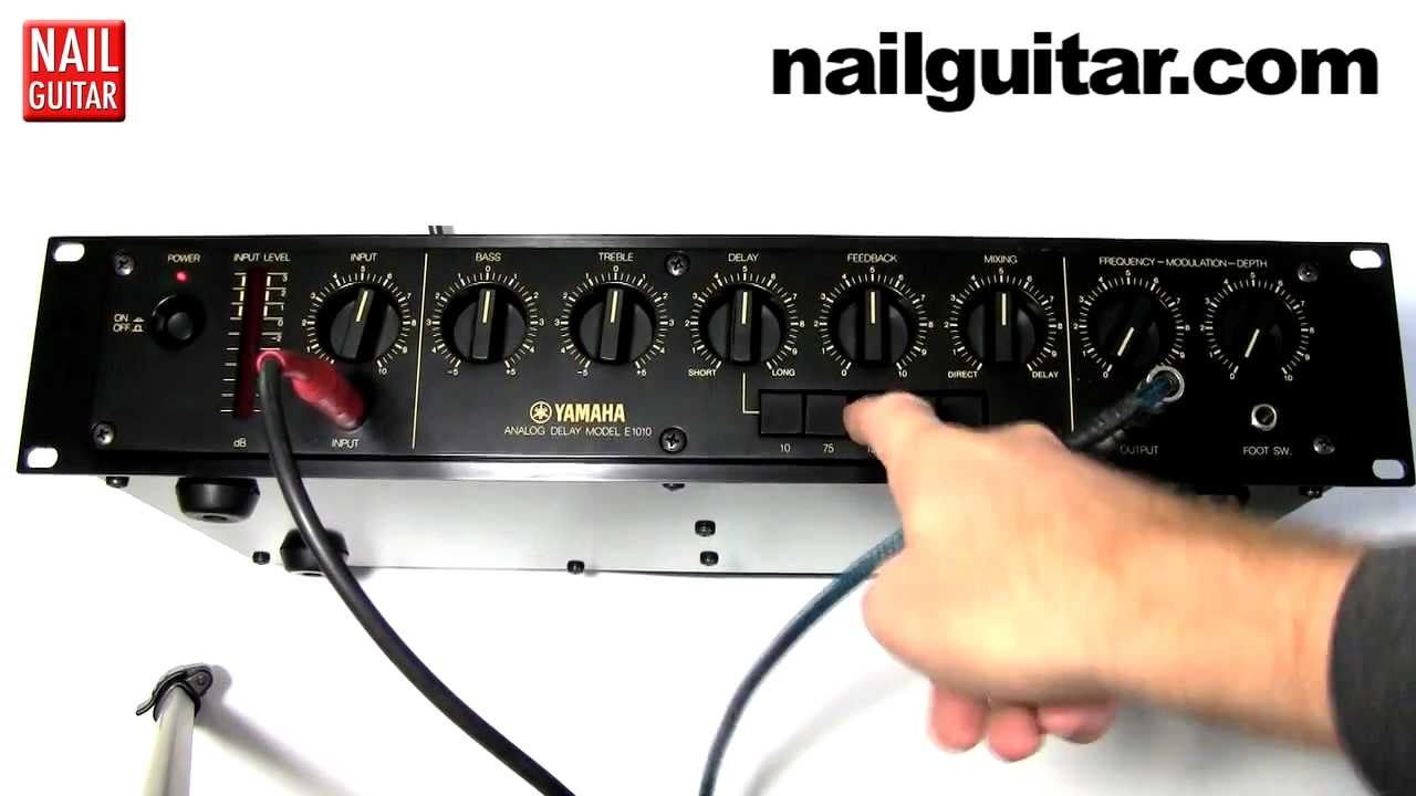 Yamaha E1010 Delay Unit - Guitar Rack FX