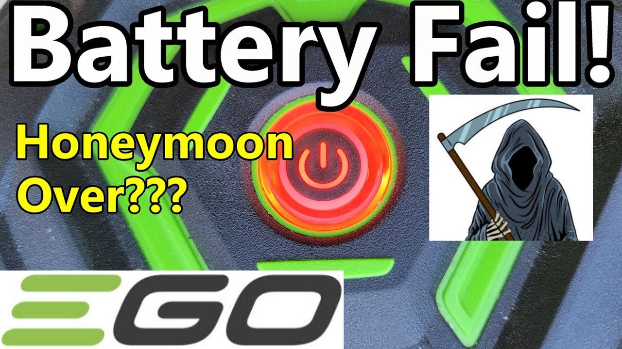 Аккумулятор EGO POWER 7,5 А·ч вышел из строя! Неужели медовый месяц EGO закончился?