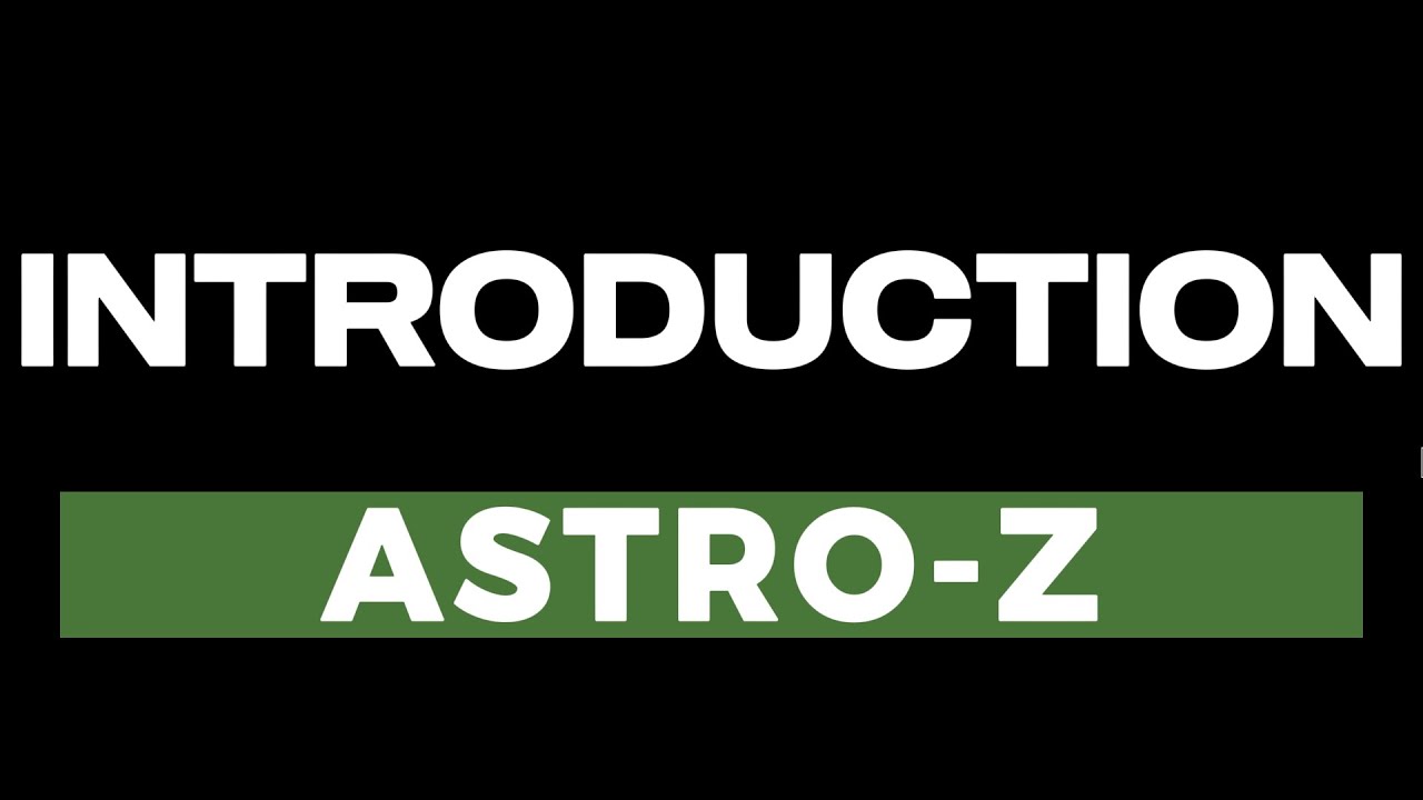 INTRODUCTION | ASTRO-Z , NEW INNOVATION IN ASTROLOGY APPLICATION.