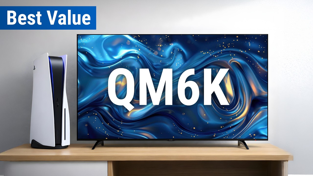 Лучший бюджетный телевизор для PS5 | Обзор TCL QM6K 😎
