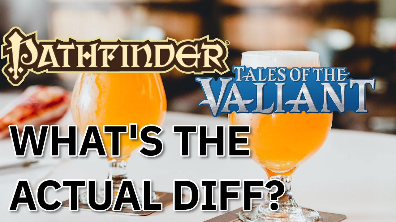 В чём разница между Pathfinder 2e и Tales of the Valiant? #pathfinder #p2e #dnd