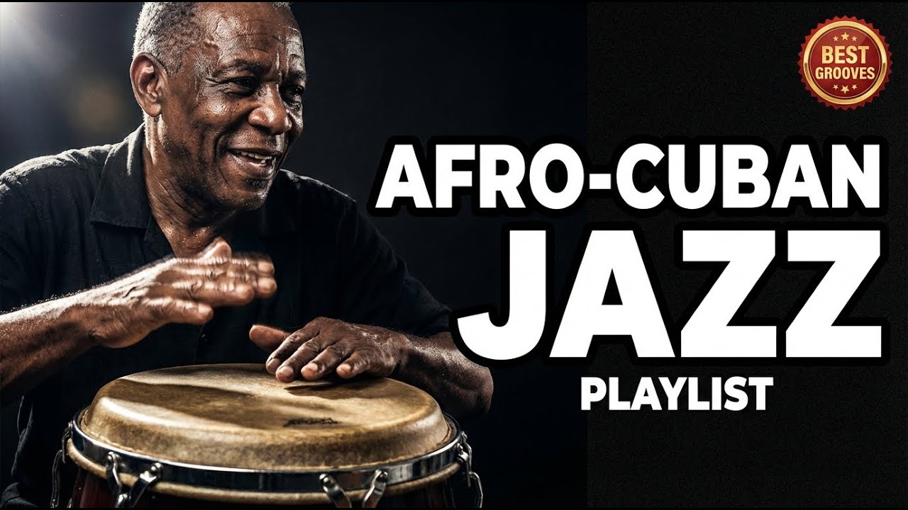 Noche en La Habana 😴 Smooth Afro-Cuban Jazz for Sleep & Study (2 HOURS)