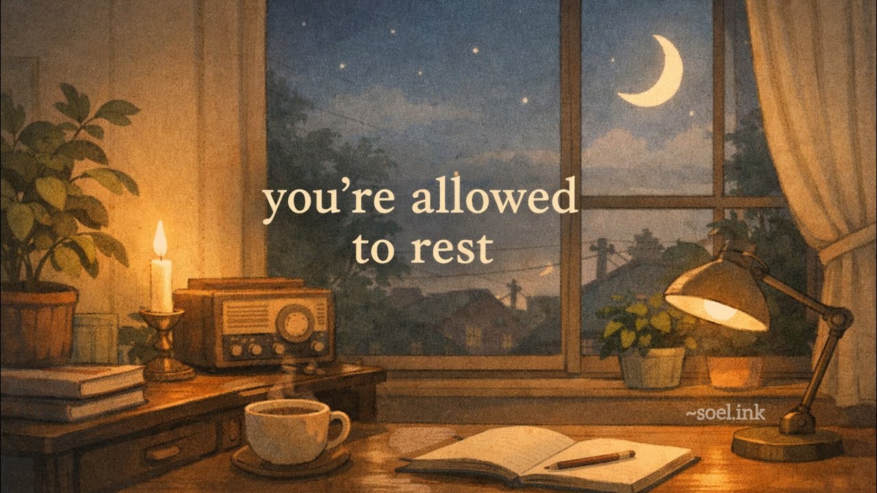🎶Study music | Relaxing 60s soft healing lofi music| for you | with healing words | May you heal 💌🫂📍