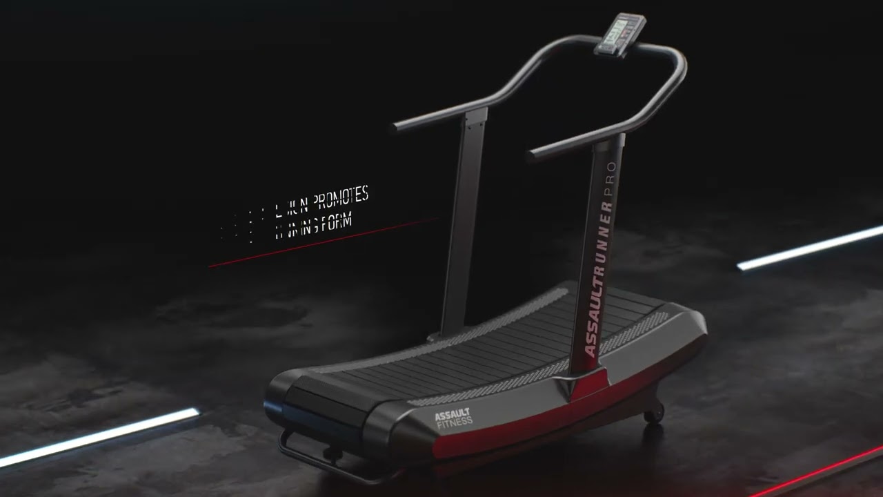 Assault Fitness Air Runner Pro: Run at Home Like a Pro | Best Manual Treadmill for Home Gyms
