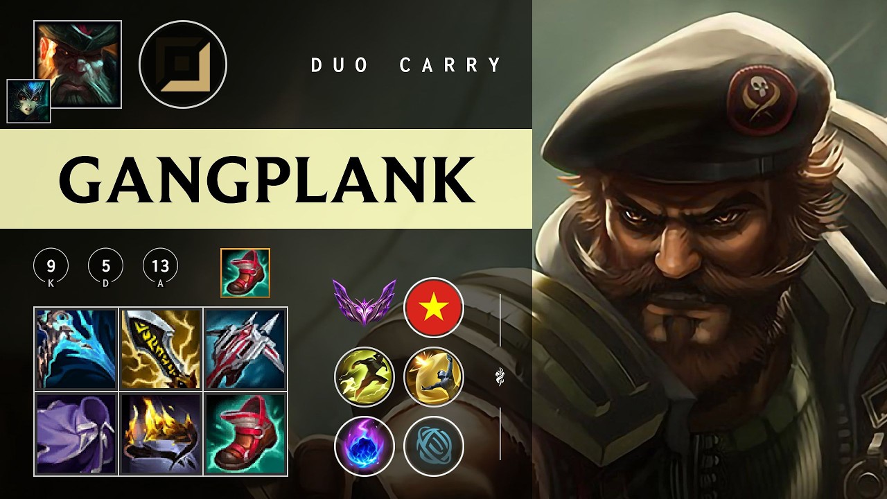 Gangplank ADC vs Yunara - VN Master Patch 26.05