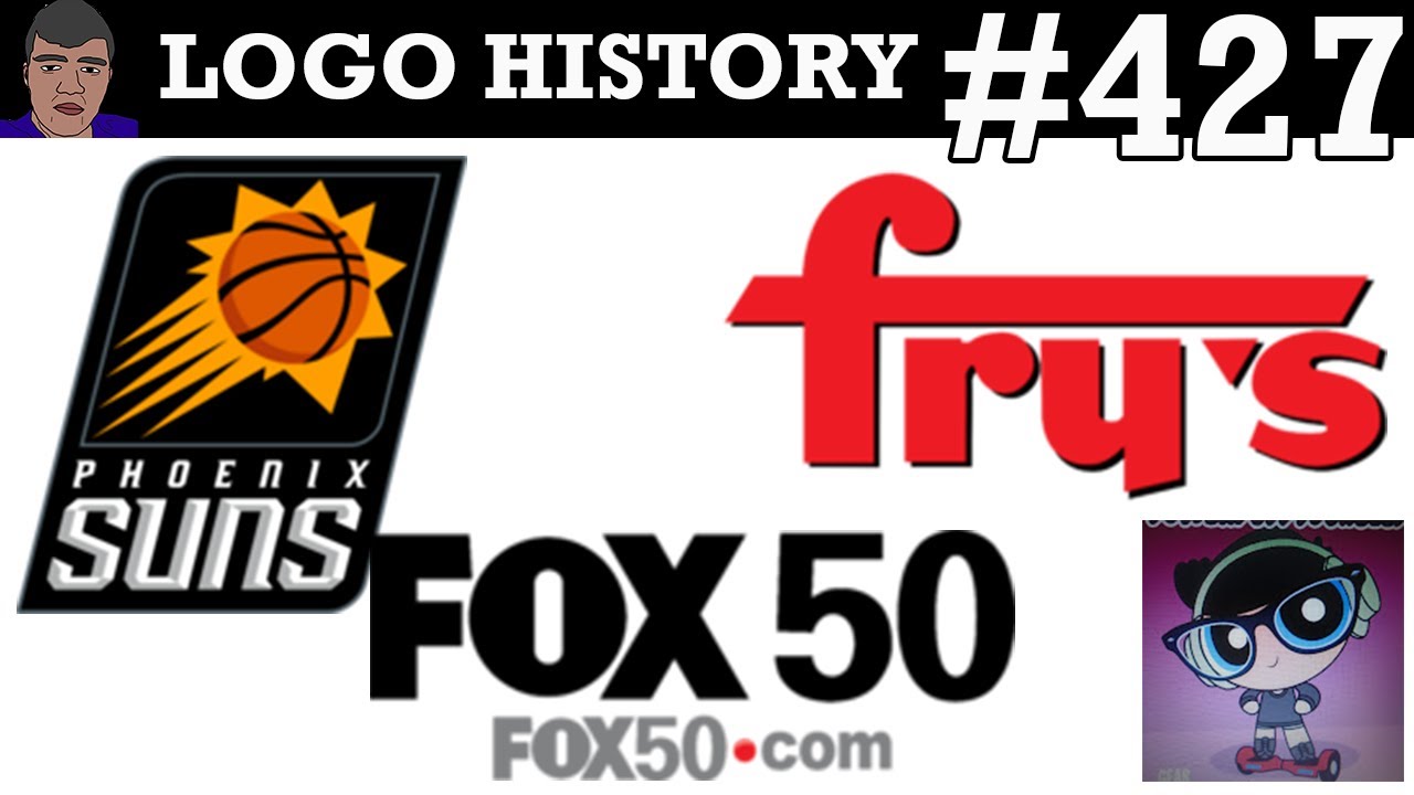 LOGO HISTORY #427 - WRAZ, Phoenix Suns, Fry's Food and Drug Stores & Jay Kizer
