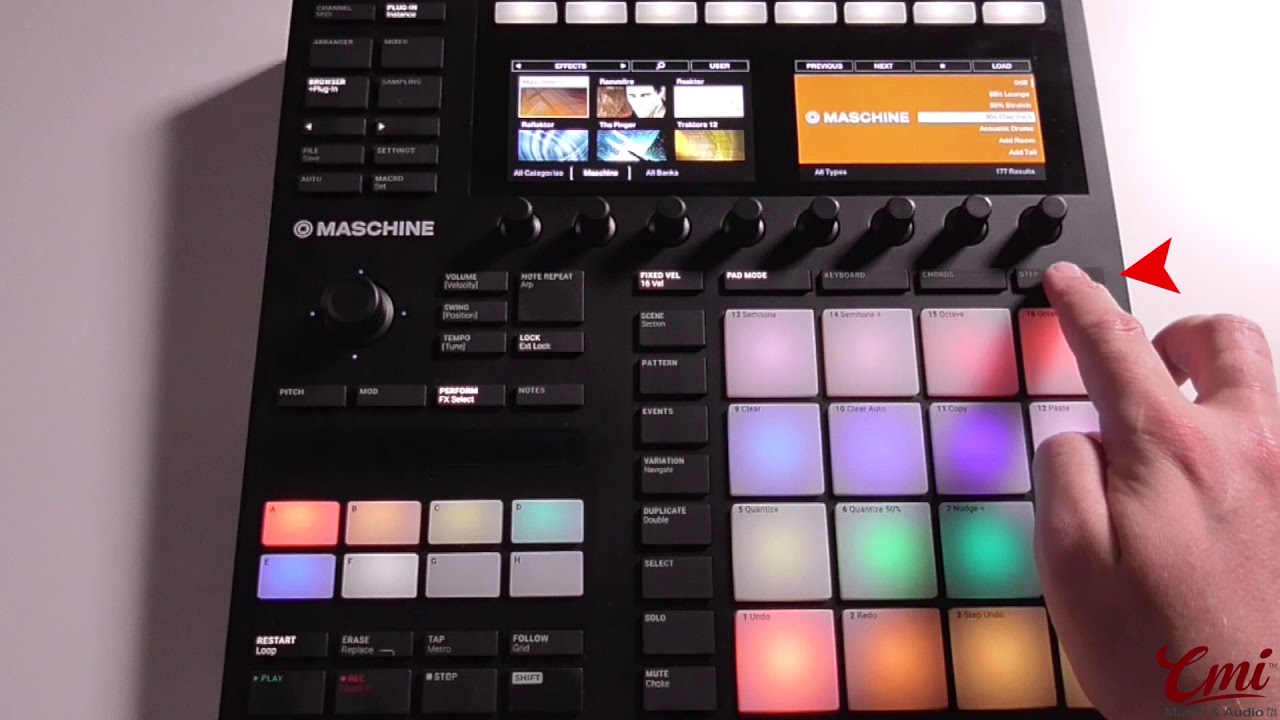 Maschine Tips & Tricks: Step Sequencing