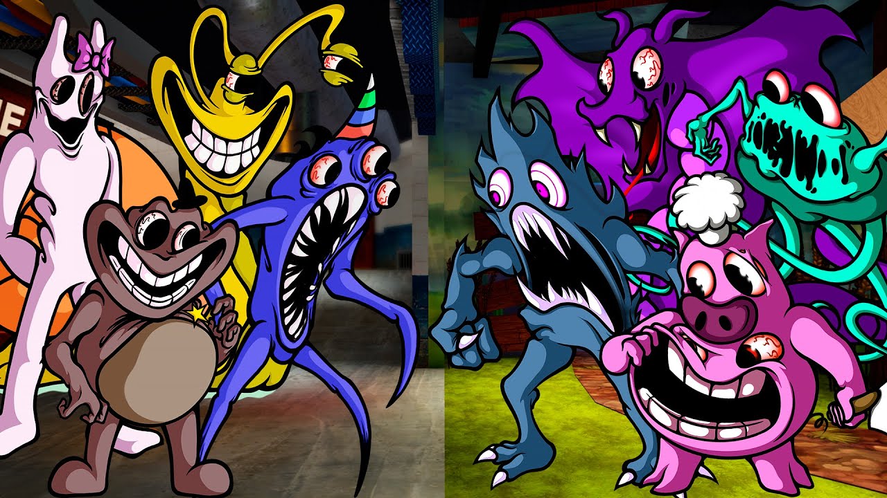 Garten of Banban 3 vs Garten of Banban 2 | ALL NEW Monsters BanBan in FNF - Friday Night Funkin’