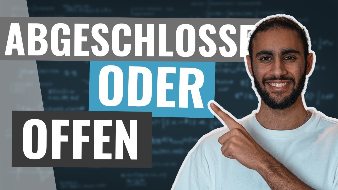 Sind diese Mengen OFFEN oder ABGESCHLOSSEN? BESCHRÄNKT oder UNBESCHRÄNKT? KOMPAKT?