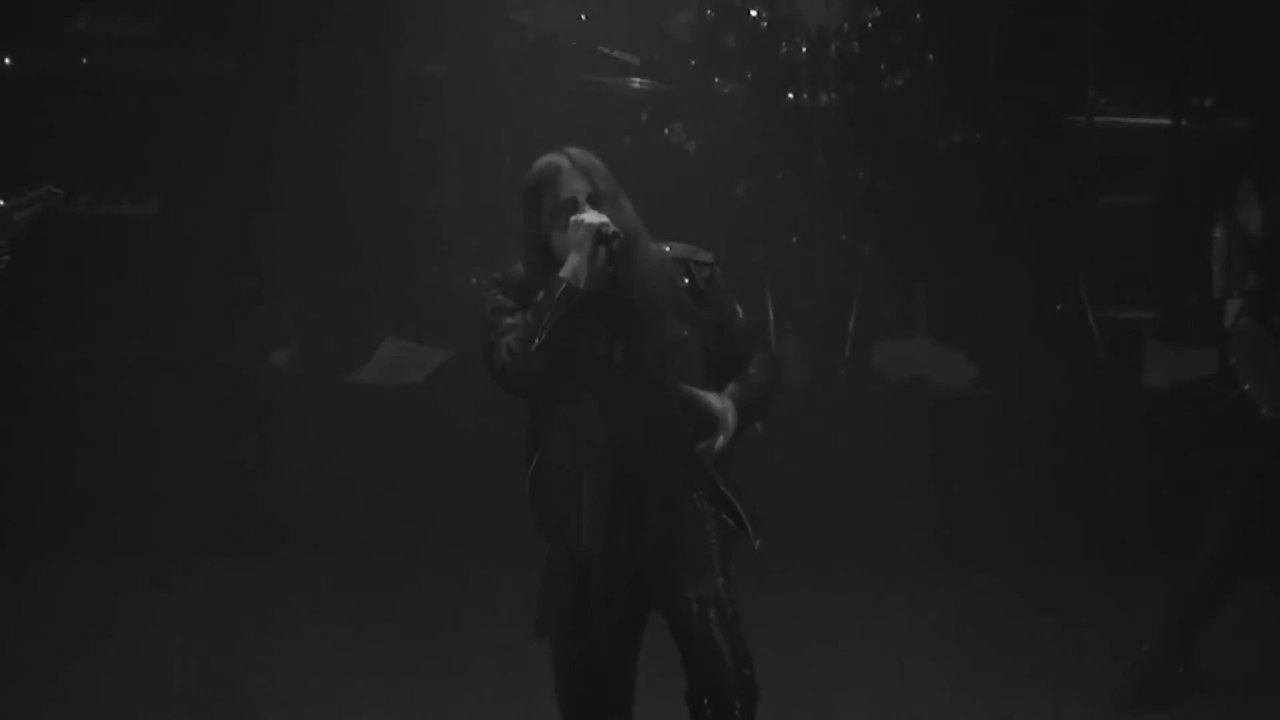 Nargaroth live at Opera (Saint-Petersburg, Russia 25.02.2016) 60fps, black and white