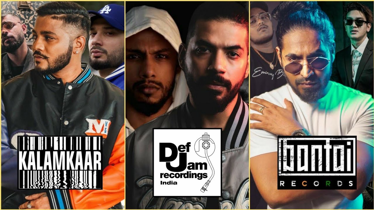 10 BIGGEST HIPHOP LABEL IN INDIA ft. DEF JAM INDIA ( 2022 )