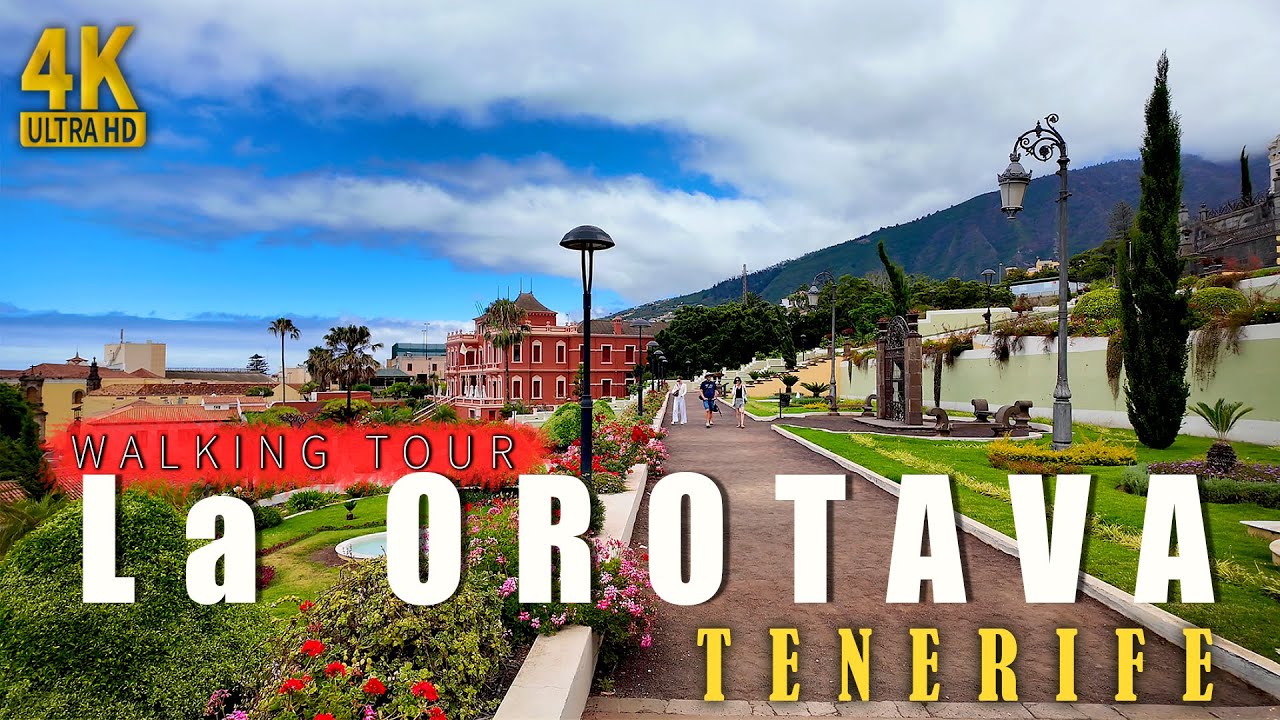 Top 5 Reasons to Take a Walking Tour of La Orotava NOW | 4k