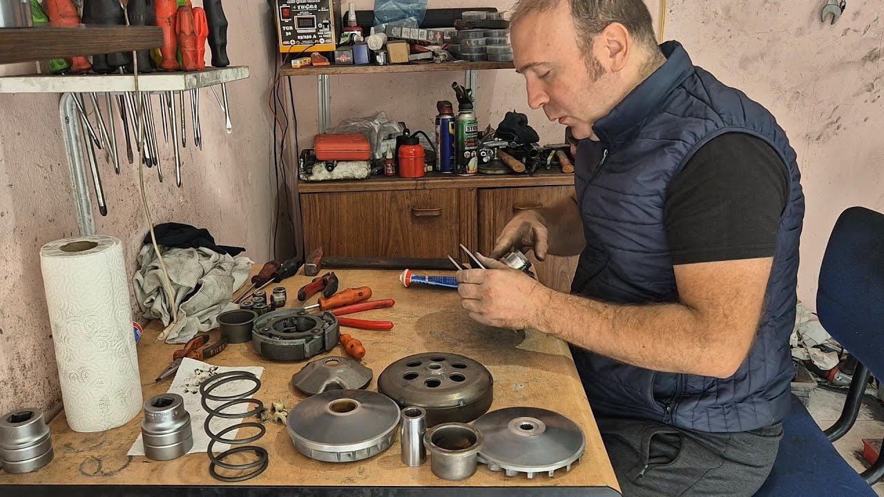 SYM JOYRİDE 300 Varyatör Bakımı