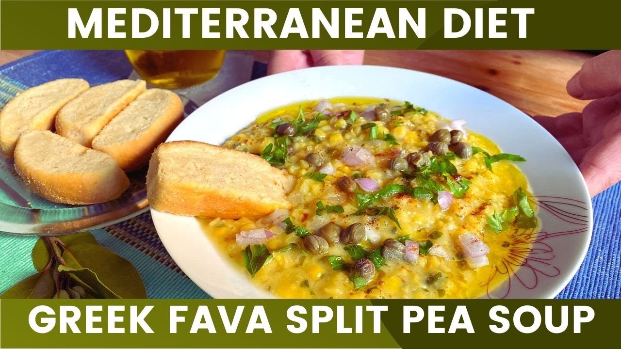Greek Fava | Yellow Split Peas Soup | Healthy & Easy | BLUE ZONES RECIPES