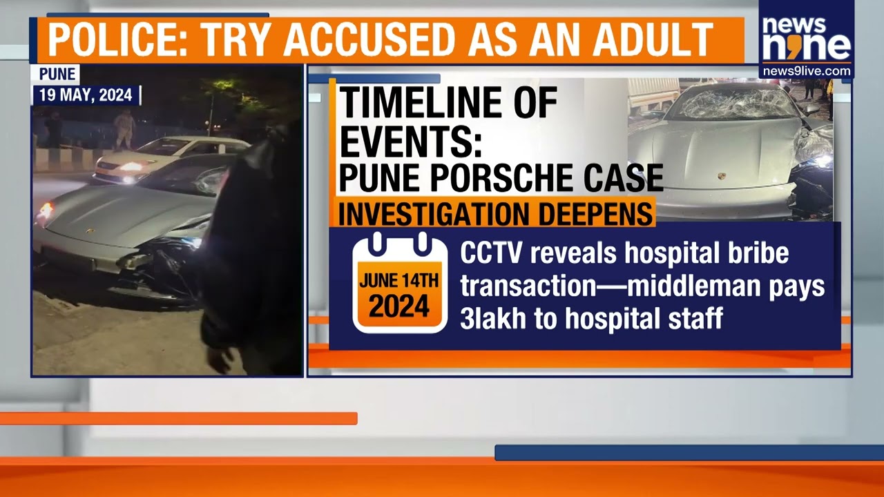 Pune Porsche Case: Juvenile Won&rsquo;t Be Tried As Adult | Justice Still Elusive? | News9