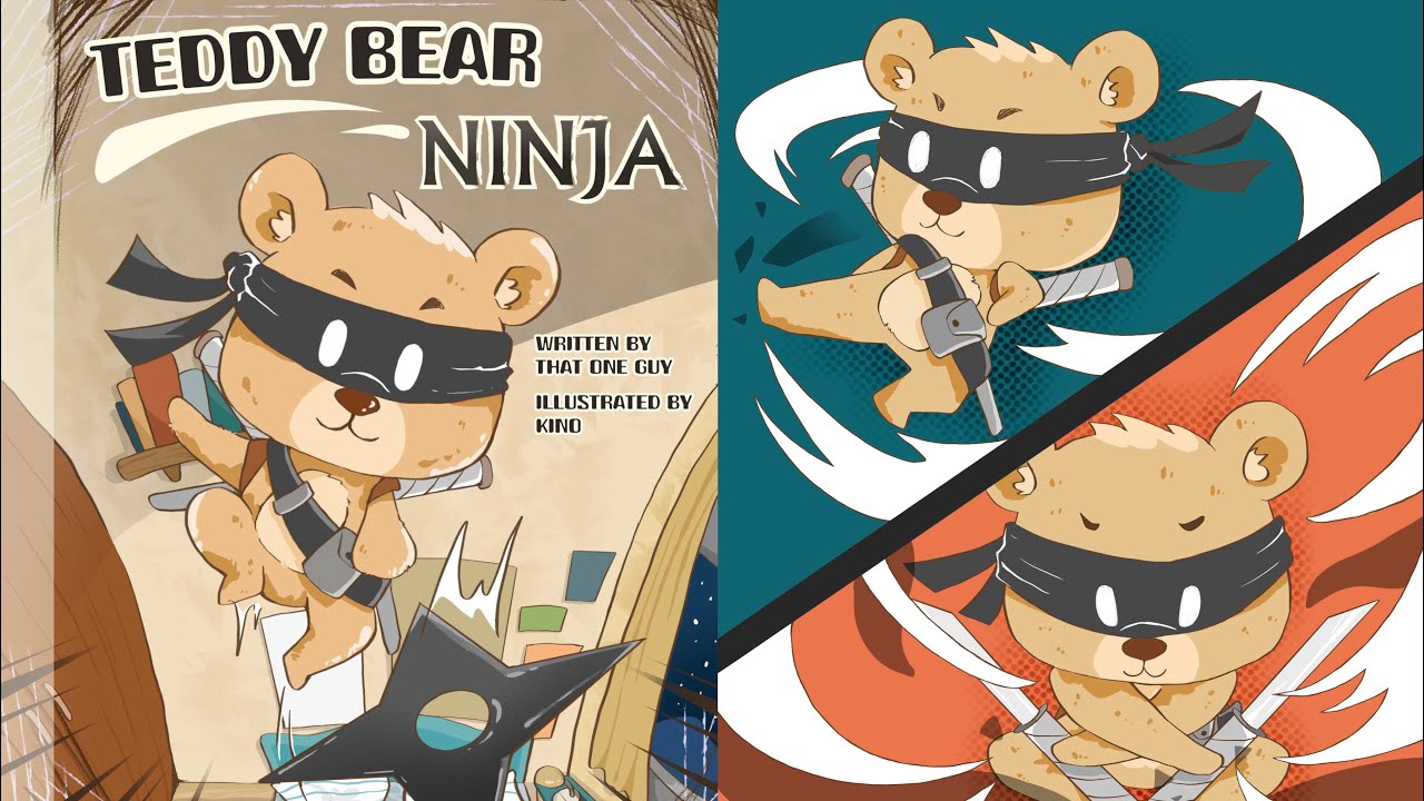 🧸🥷 Read Aloud Books for Kindergarten: TEDDY BEAR NINJA