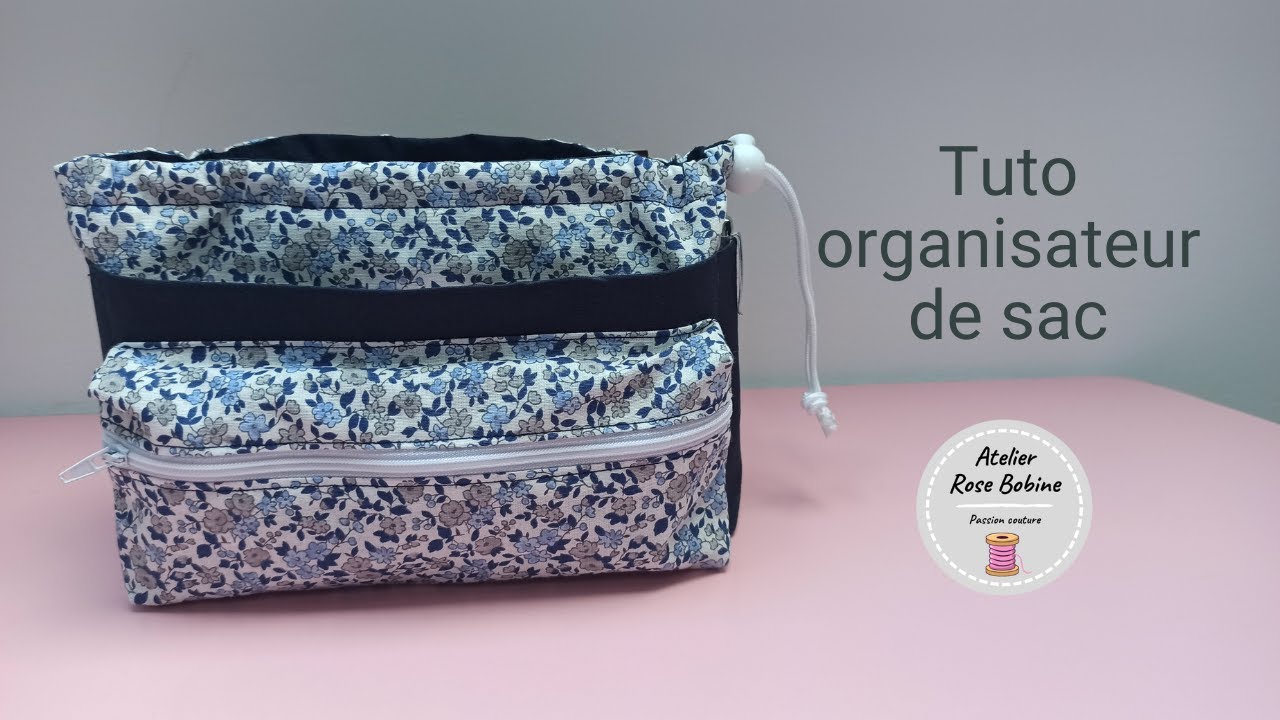 Comment coudre un organisateur de sac à main ? Sac fourre tout multifonction