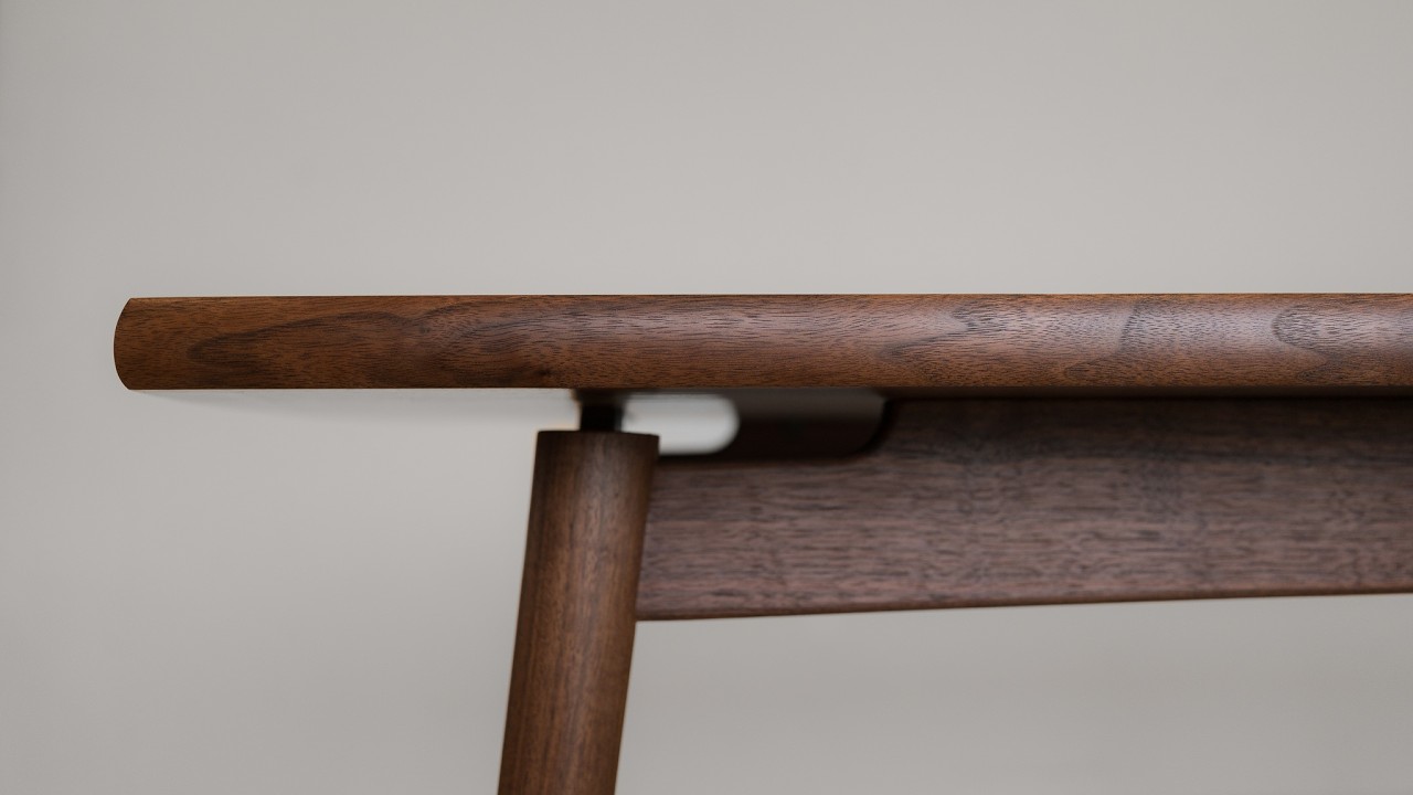NARRATED | building a custom walnut dining table