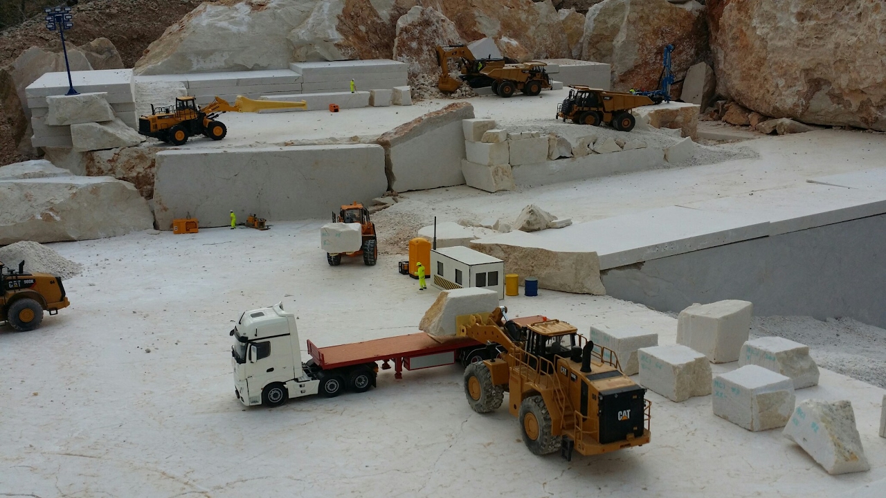 Diorama 1:50 MCI Marbel Quarry