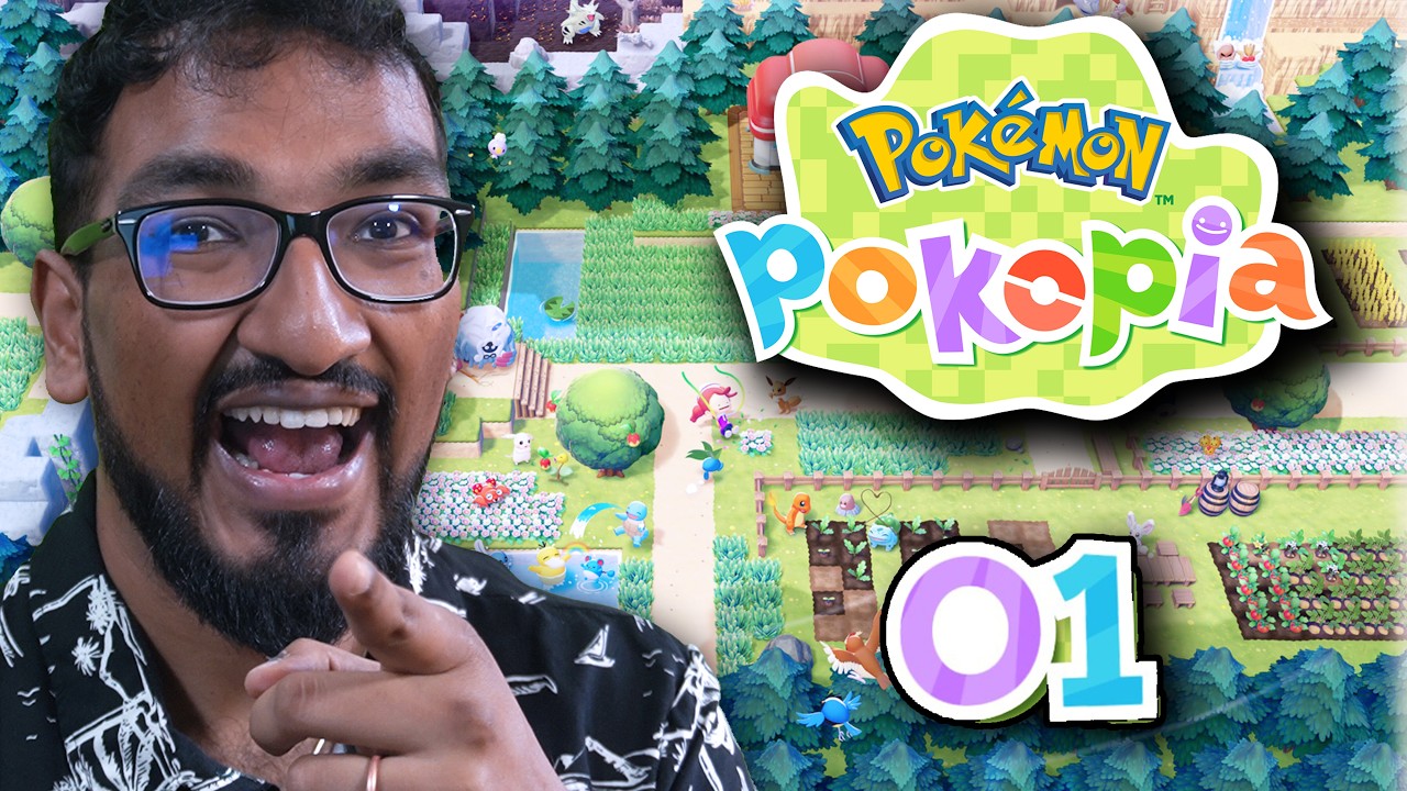 ASMR POKEMON POKOPIA! First Time Playing! (Everyone is Asleep 🤫)