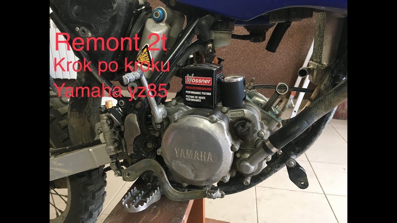 Vlog Remont 2t Yamaha YZ85 Krok po kroku
