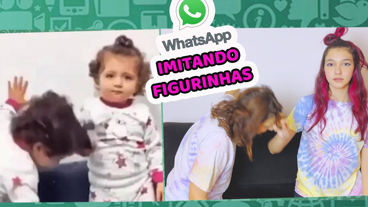 RECRIANDO FIGURINHAS ENGRAÇADAS DO WHATSAPP | Luluca
