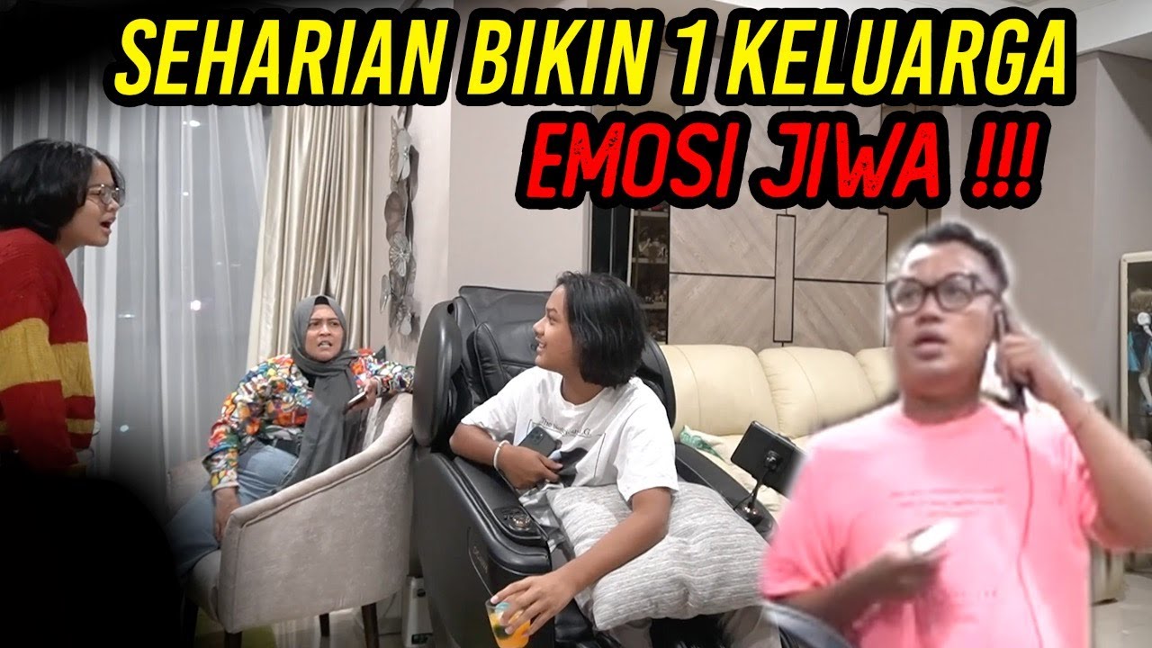 SEHARIAN NINO NIRUIN KELAKUAN 1 KELUARGA SAMPAI EMOSI JIWA‼