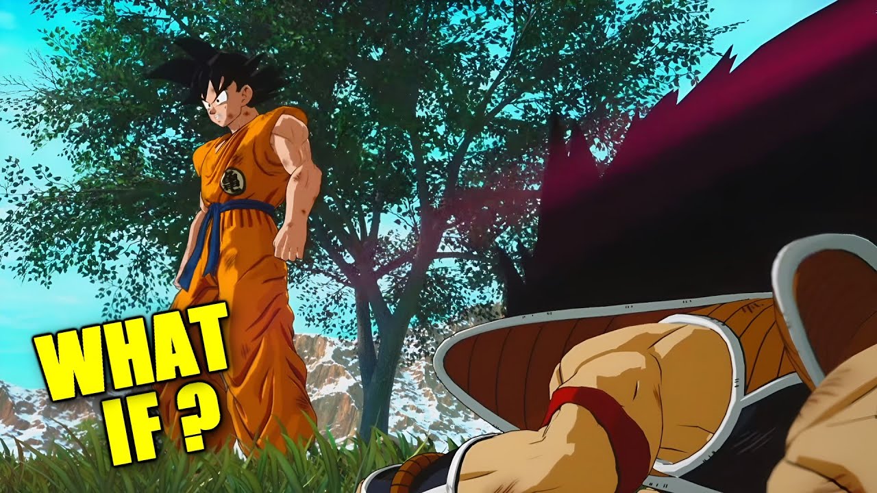 What If Goku Didn’t Sacrifice Himself to Defeat Raditz? | Dragon Ball Sparking Zero