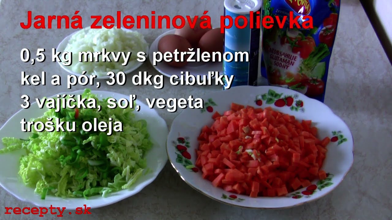 VsetkyRecepty.sk: Jarná zeleninová polievka