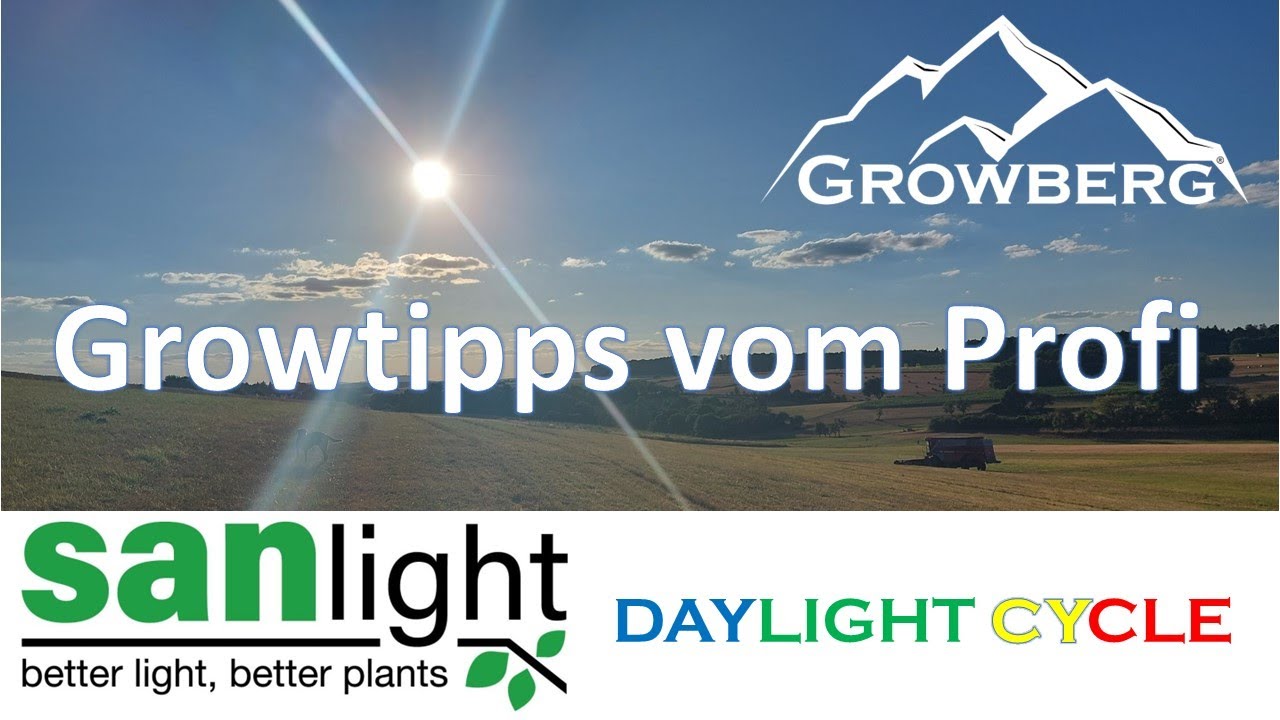 Profi Growtipps für Hobbyanwender, Der SANlight Daylight Cycle - Teil 2