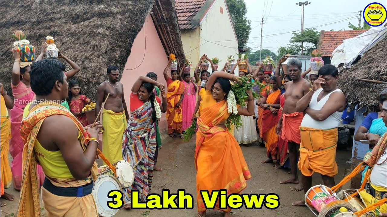 கன்னியம்மன் சாமி அழைப்பு | Sami Attam | Parotta Channel.