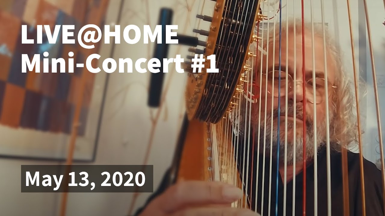 Andreas Vollenweider - LIVE@HOME - Mini-Concert 1