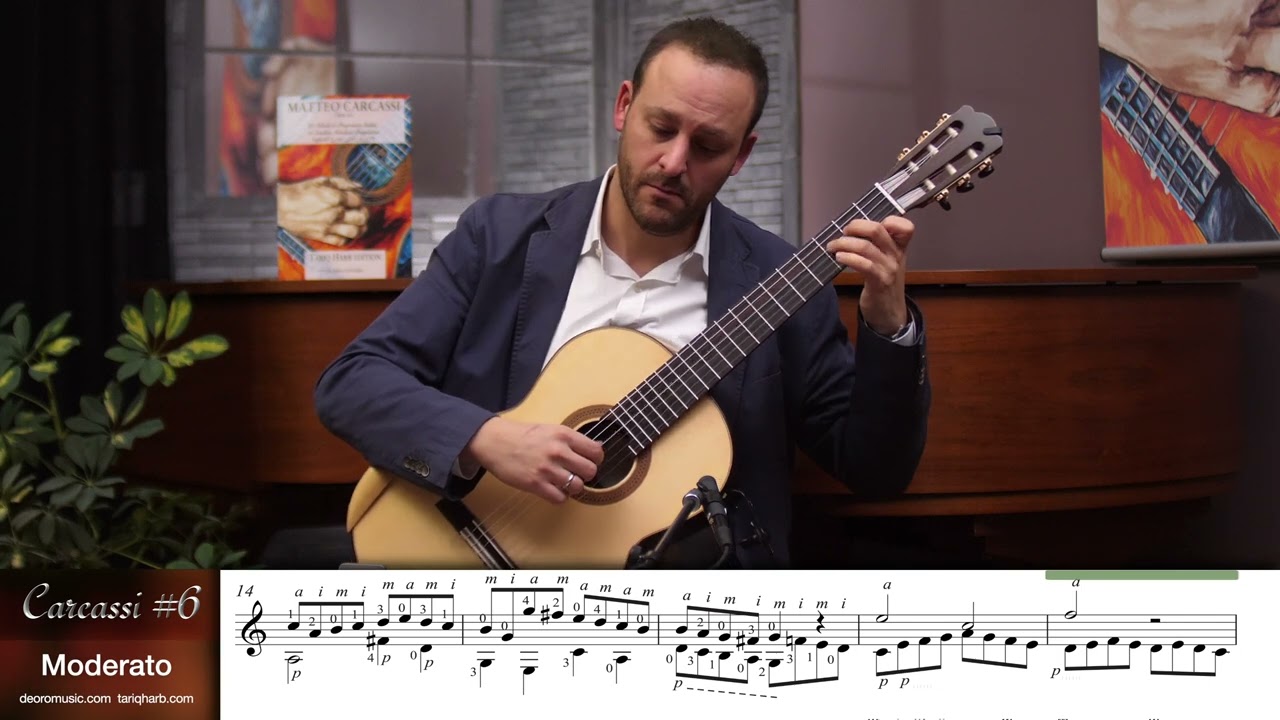 Carcassi: Study No. 6, Op. 60 (Tariq Harb, guitar)