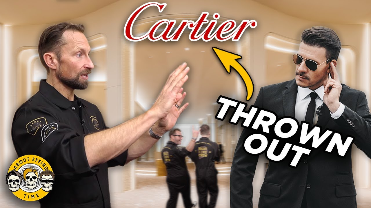 Нас выгнали из Cartier!