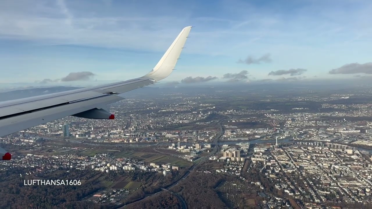 British Airways Airbus A320 neo flight from London Heathrow (LHR) to Frankfurt (FRA) airport