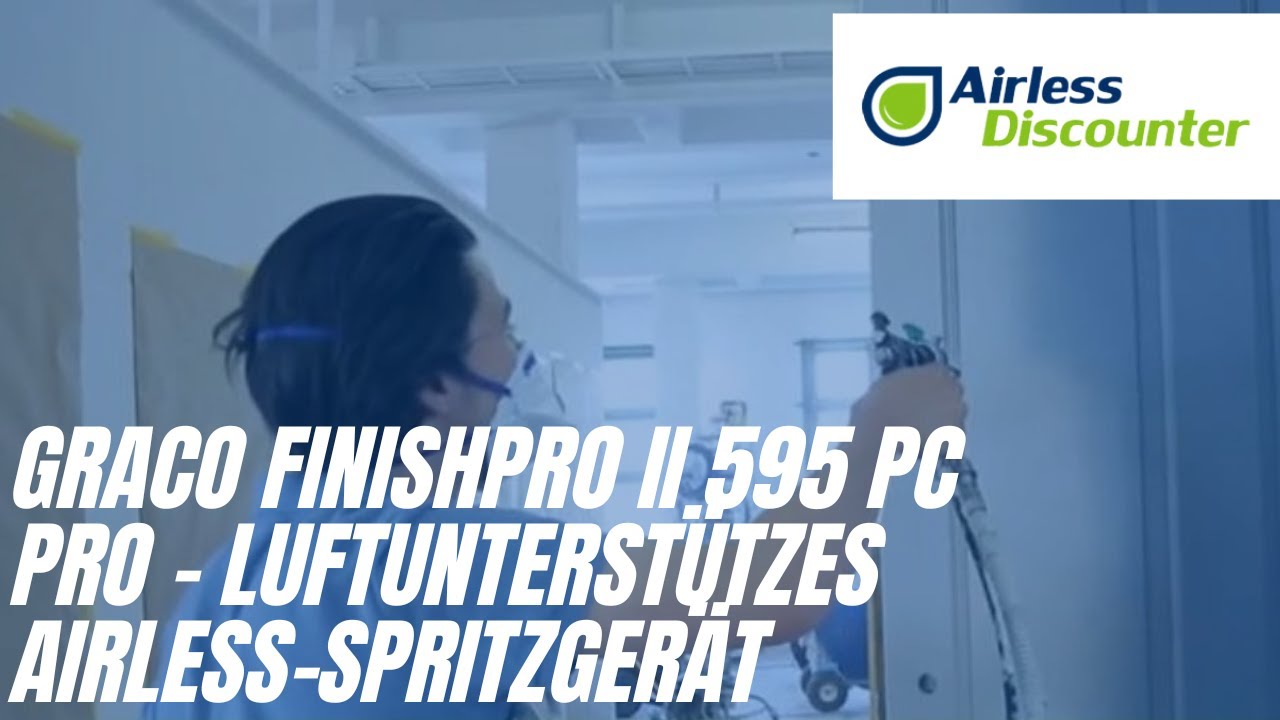 Graco FinishPro II 595 PC Pro - luftunterstützes Airless-Spritzgerät