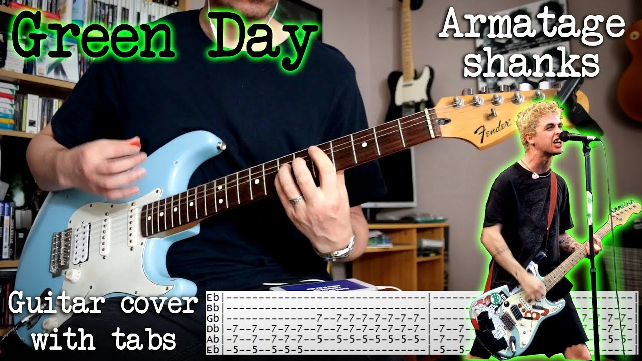 Green day - Armatage Shanks - Guitar cover w/tabs
