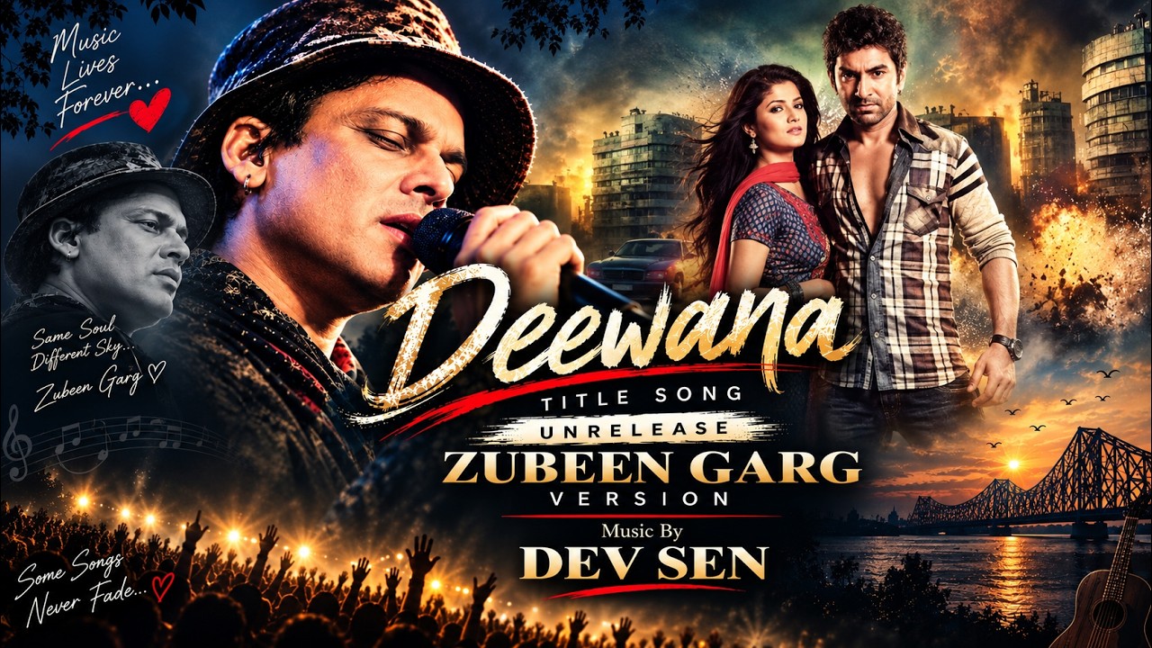 DEEWANA Title Song | Unreleased Zubeen Garg  | Music By Dev Sen Tribute to Zubeen #zubeengarg