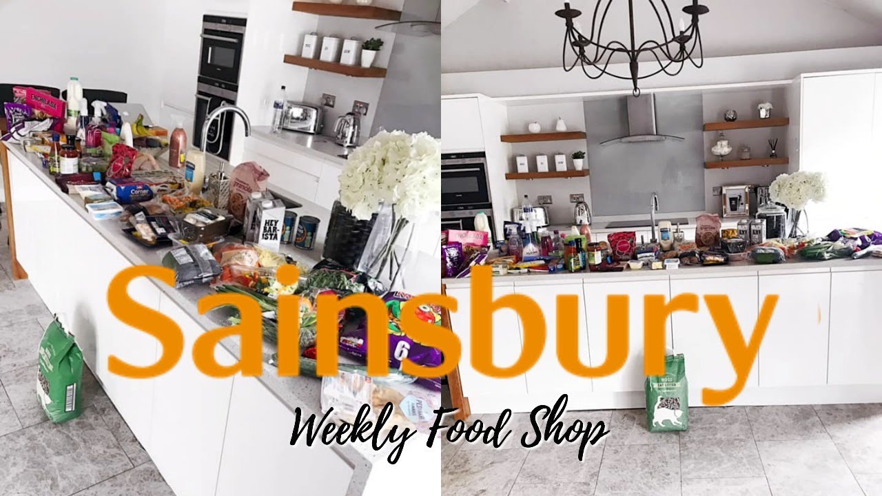 SAINSBURY'S WEEKLY FOOD SHOP // HEALTHY FOOD HAUL + MEAL IDEAS!