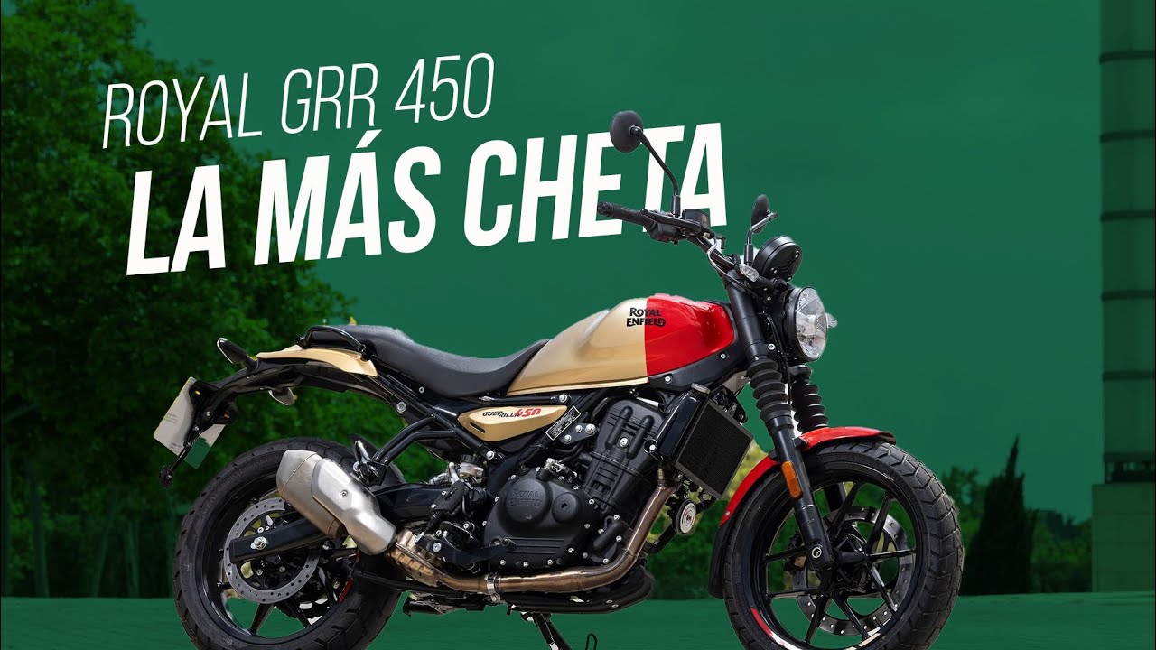 Royal Enfield GRR 450 I ¿El grán acierto? I Toma de contacto.